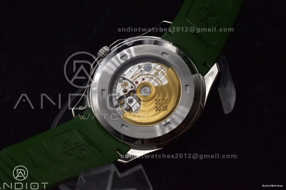 Rubber On 1:1 Aquanaut 514 Dial SS NewStyle Strap 324CS 5168G 42mm ZF Edition Green Green Best 0922
